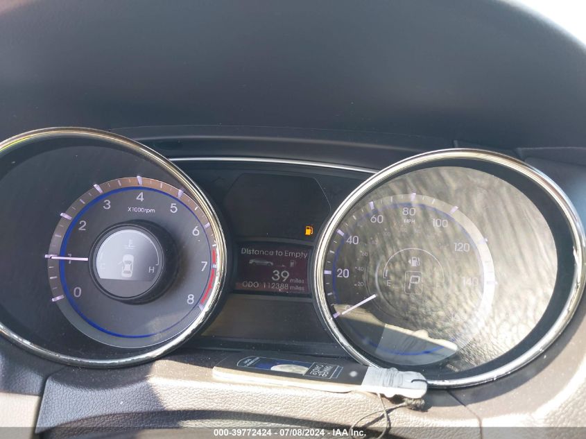 2011 Hyundai Sonata Gls VIN: 5NPEB4AC5BH168514 Lot: 39772424