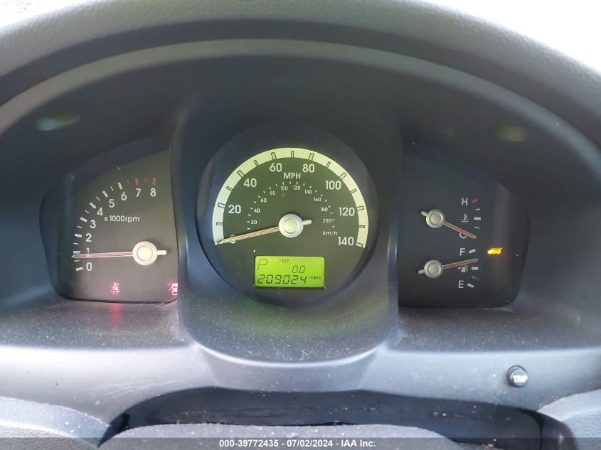 2006 Kia Sportage Ex V6/Lx V6 VIN: KNDJE723867234571 Lot: 39772435