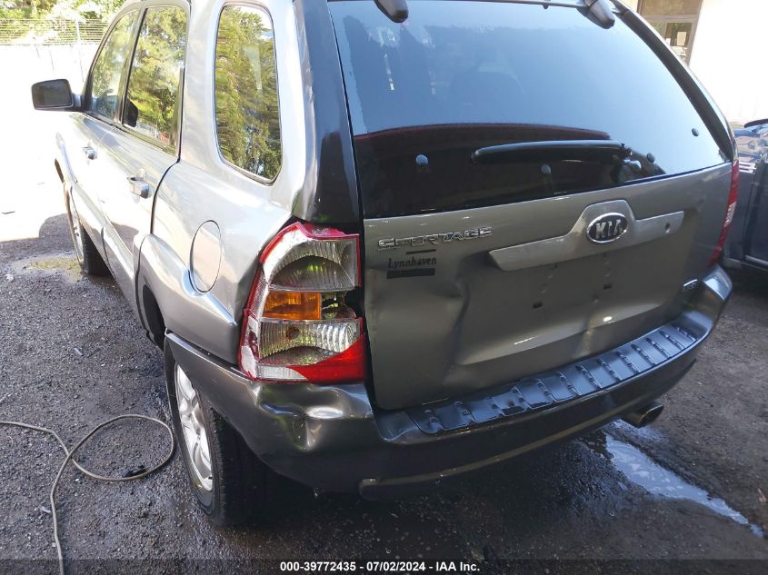 2006 Kia Sportage Ex V6/Lx V6 VIN: KNDJE723867234571 Lot: 39772435