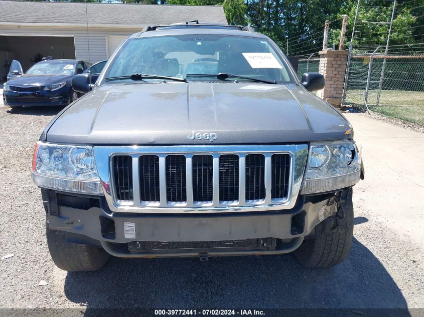 2004 Jeep Grand Cherokee Limited VIN: 1J4GW58S84C257597 Lot: 39772441