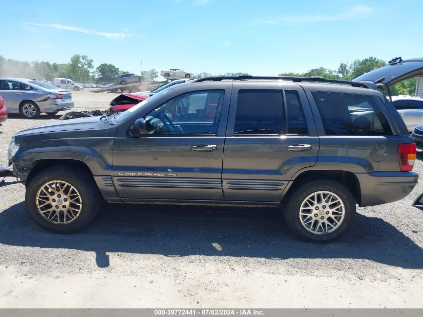 2004 Jeep Grand Cherokee Limited VIN: 1J4GW58S84C257597 Lot: 39772441