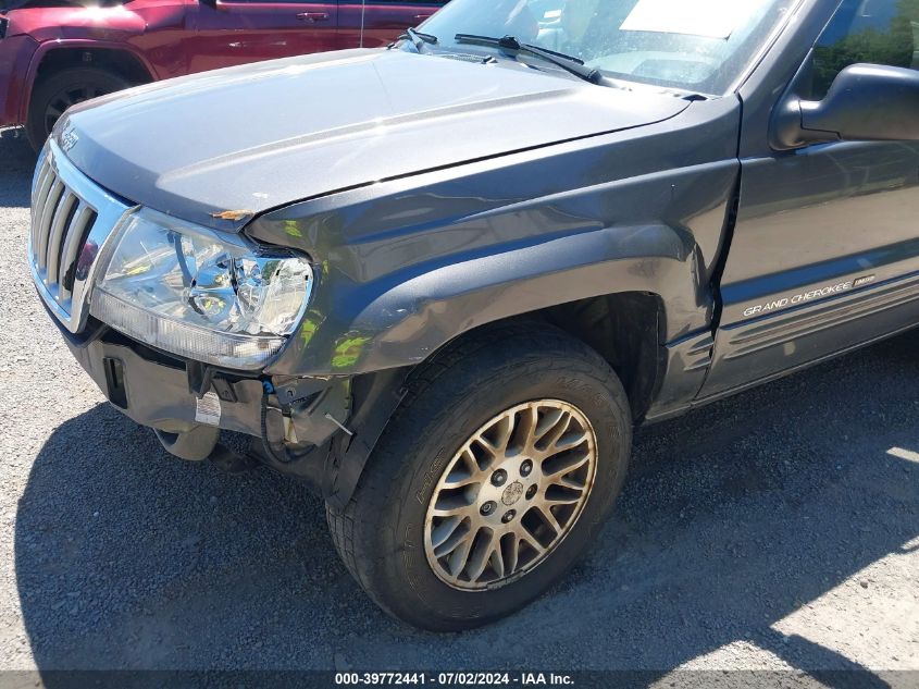 2004 Jeep Grand Cherokee Limited VIN: 1J4GW58S84C257597 Lot: 39772441