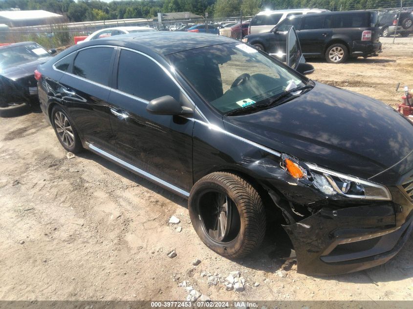 2017 Hyundai Sonata Sport VIN: 5NPE34AF4HH536438 Lot: 39772453