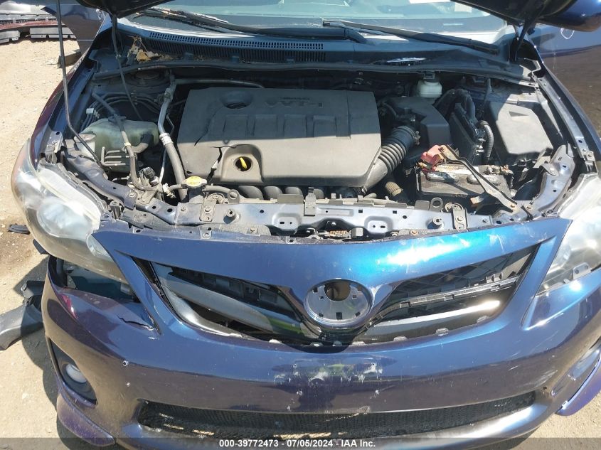 2011 Toyota Corolla S VIN: 2T1BU4EE7BC587878 Lot: 39772473