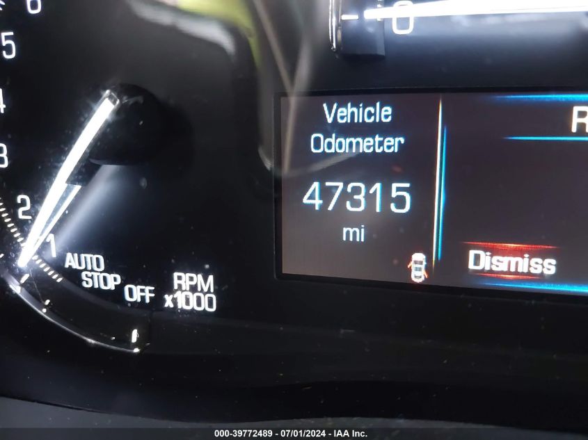 2018 Cadillac Xt5 Standard VIN: 1GYKNARS7JZ245213 Lot: 39772489