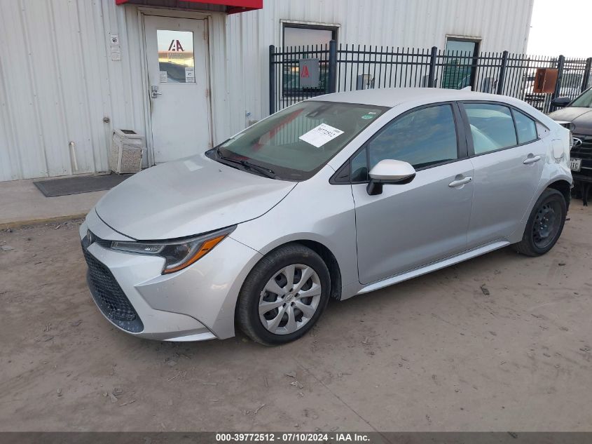 2021 TOYOTA COROLLA LE - 5YFEPMAE9MP181520