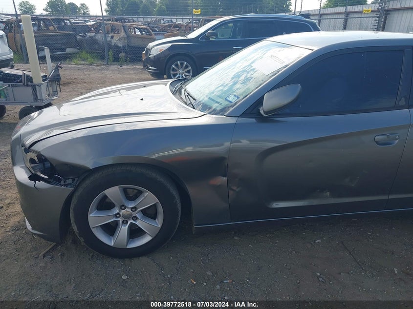 2012 Dodge Charger Se VIN: 2C3CDXBG8CH271980 Lot: 39772518