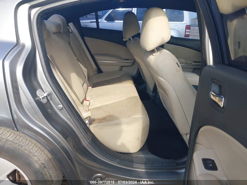 2012 Dodge Charger Se VIN: 2C3CDXBG8CH271980 Lot: 39772518