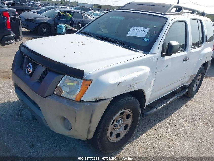 5N1AN08U58C525512 2008 Nissan Xterra Off Road/S/Se