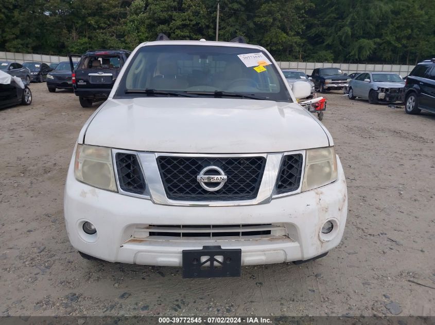 2011 Nissan Pathfinder Silver VIN: 5N1AR1NB8BC626791 Lot: 39772545