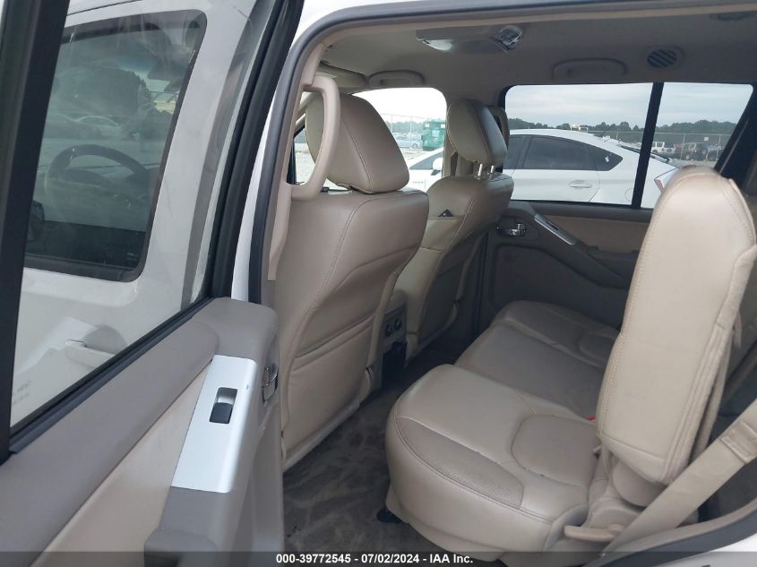 2011 Nissan Pathfinder Silver VIN: 5N1AR1NB8BC626791 Lot: 39772545