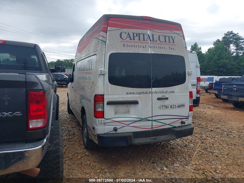 2013 Nissan Nv 2500/3500 VIN: 1N6AF0LY9DN110748 Lot: 39772550