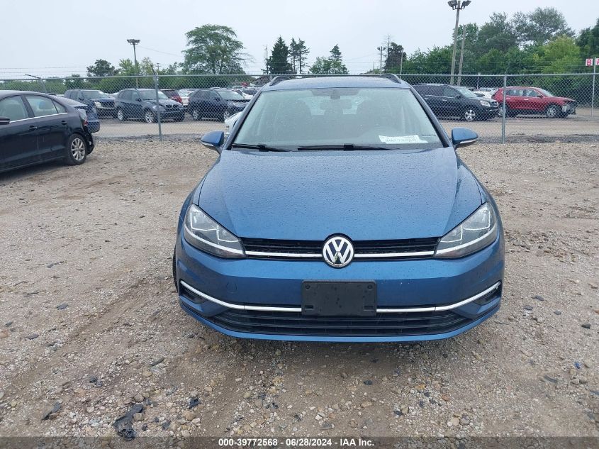 2018 Volkswagen Golf Sportwagen Tsi S/Tsi Se VIN: 3VWD17AUXJM751711 Lot: 39772568