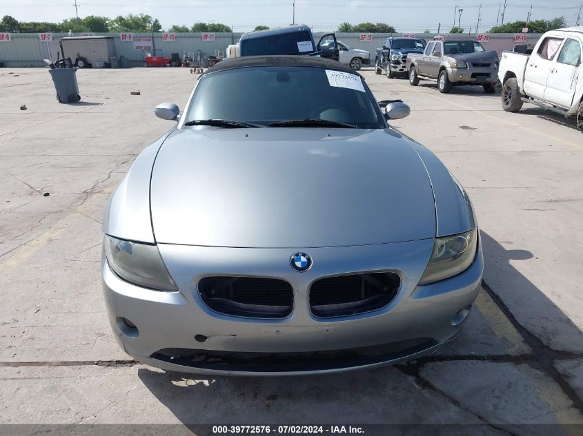 2006 BMW Z4 3.0 VIN: 4USBU33546LW66334 Lot: 39772576