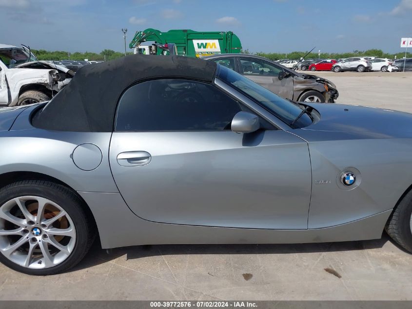 2006 BMW Z4 3.0 VIN: 4USBU33546LW66334 Lot: 39772576