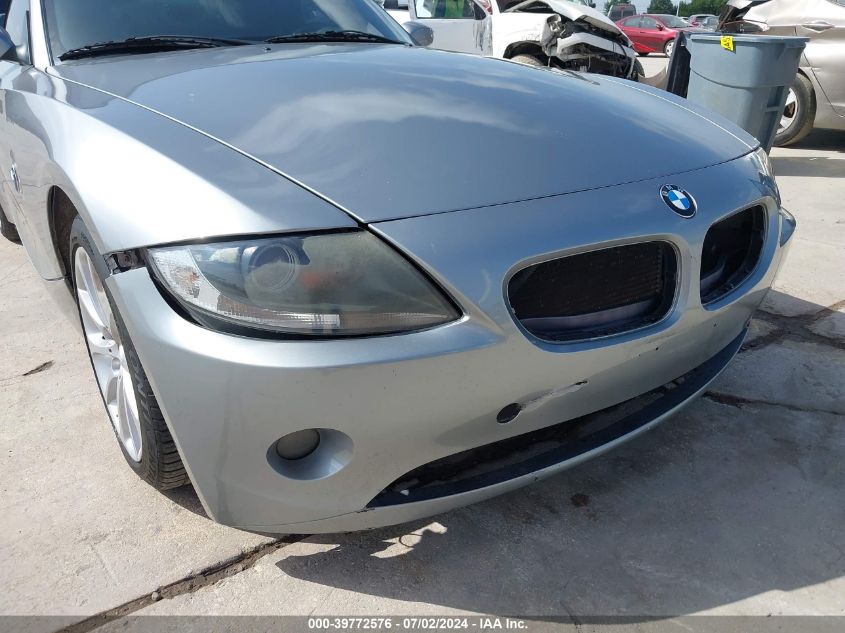 2006 BMW Z4 3.0 VIN: 4USBU33546LW66334 Lot: 39772576