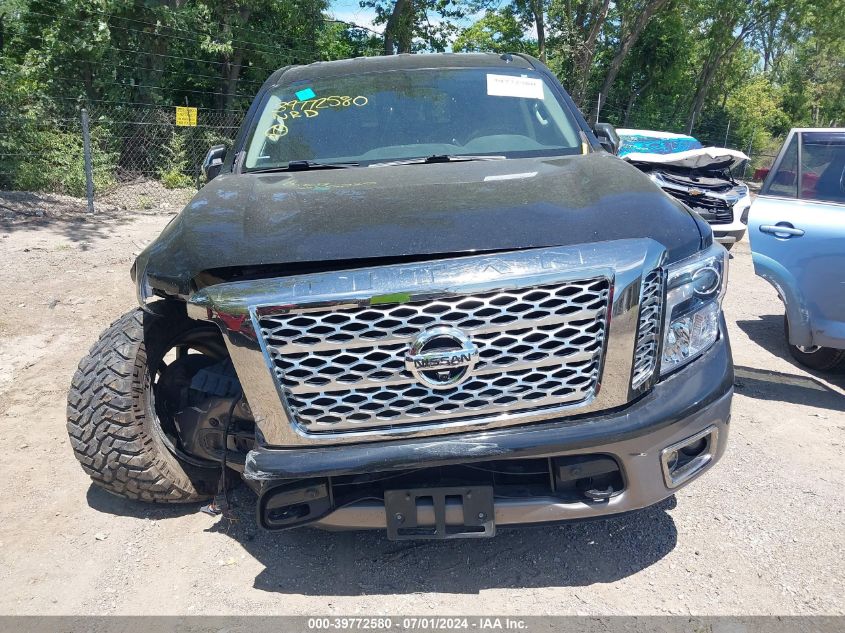 2017 Nissan Titan Platinum Reserve VIN: 1N6AA1E53HN559341 Lot: 39772580