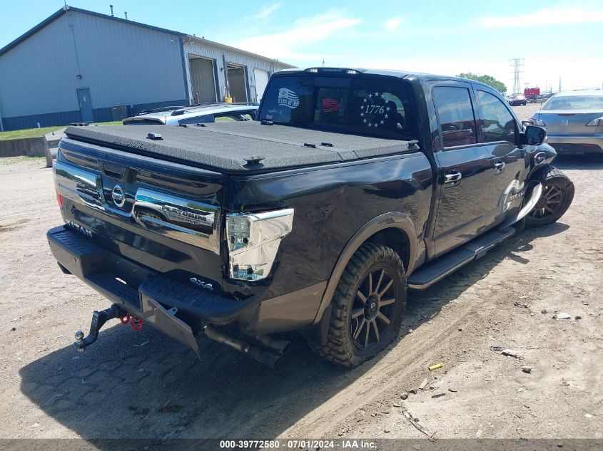 2017 Nissan Titan Platinum Reserve VIN: 1N6AA1E53HN559341 Lot: 39772580