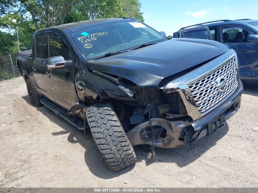 2017 Nissan Titan Platinum Reserve VIN: 1N6AA1E53HN559341 Lot: 39772580