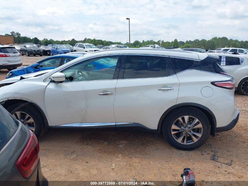 2015 Nissan Murano Sl VIN: 5N1AZ2MG0FN239634 Lot: 39772589