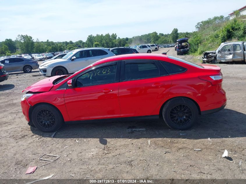 2014 Ford Focus Se VIN: 1FADP3F24EL306346 Lot: 39772613