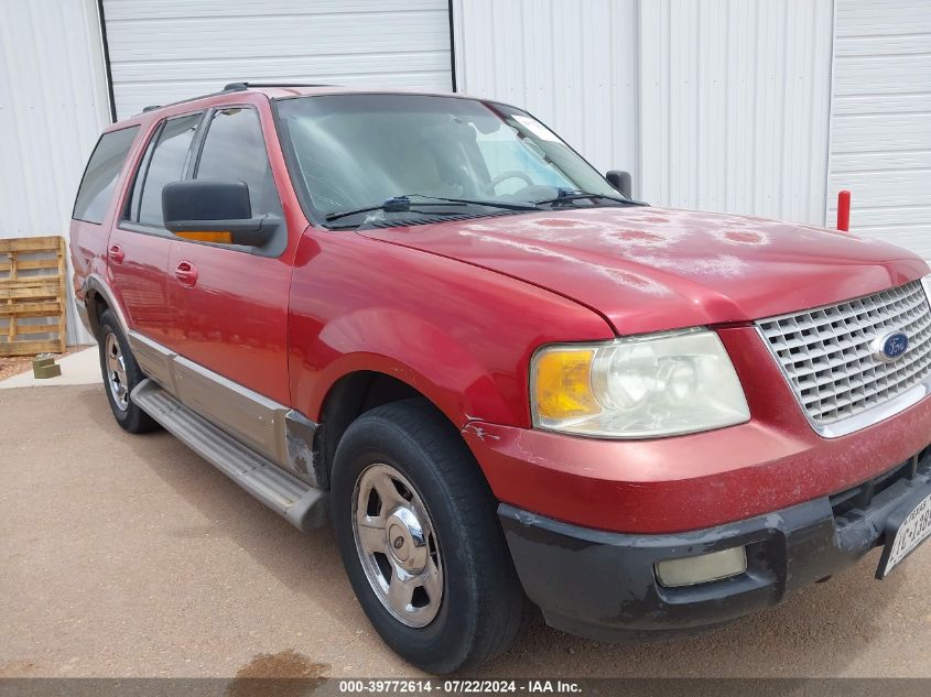 2003 Ford Expedition Eddie Bauer VIN: 1FMFU17L93LB90769 Lot: 39772614