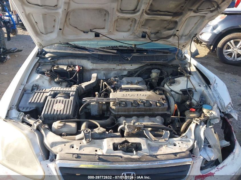 1999 Honda Civic Gx VIN: 1HGEN1648XL000085 Lot: 39772632