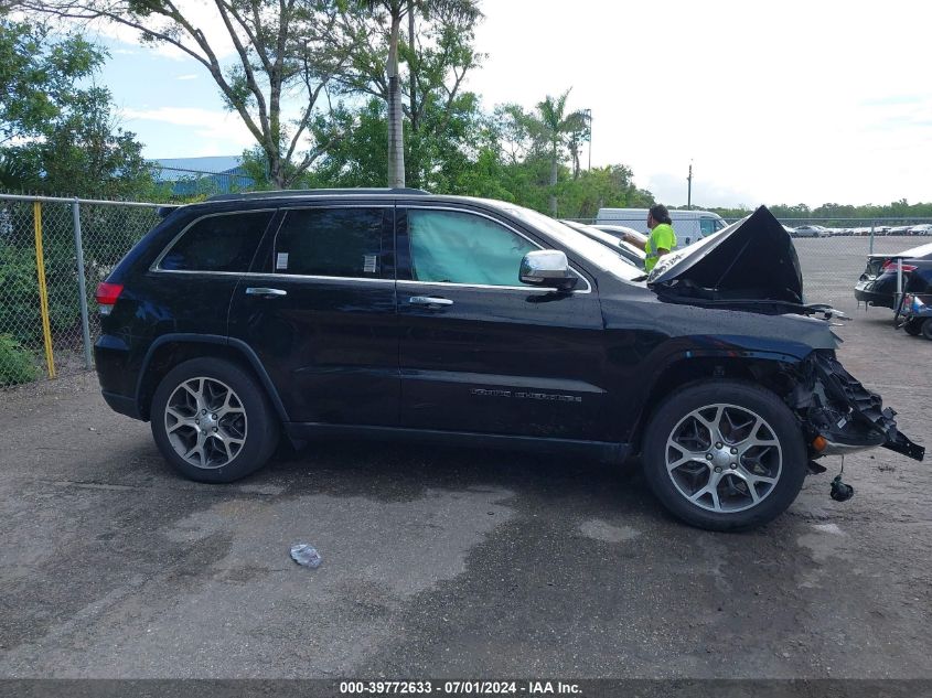 2019 Jeep Grand Cherokee Limited 4X2 VIN: 1C4RJEBG6KC644227 Lot: 39772633