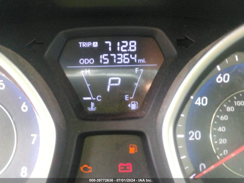 2012 Hyundai Elantra Limited (Ulsan Plant) VIN: KMHDH4AE2CU205209 Lot: 39772636