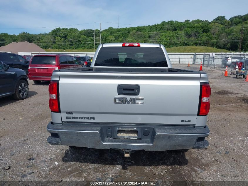 2017 GMC Sierra 1500 Sle VIN: 1GTV2MEC0HZ375369 Lot: 39772641