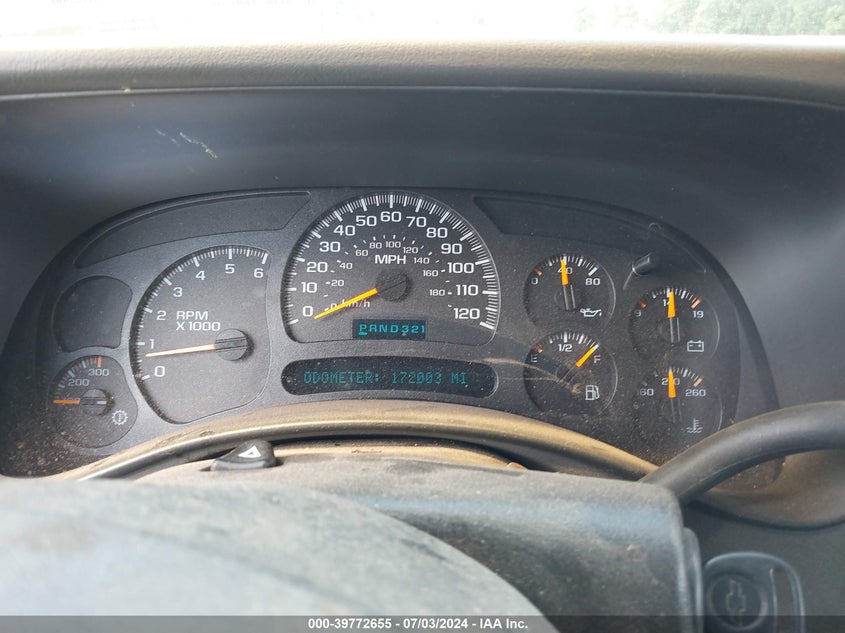 2003 Chevrolet Silverado 2500Hd Ls VIN: 1GCHK23U63F153510 Lot: 39772655