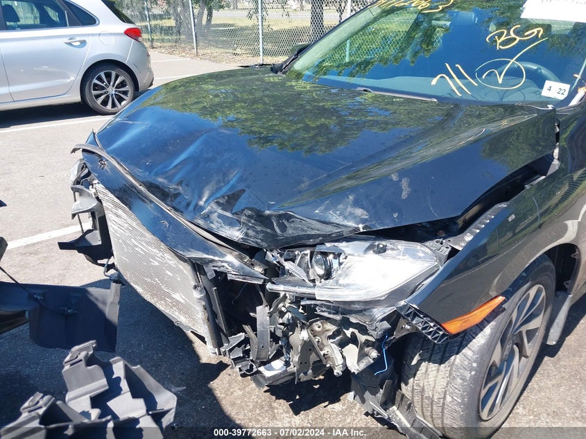 VIN 19XFC2F76HE220697 2017 HONDA CIVIC EX