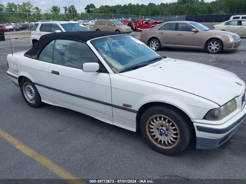 1995 BMW 325 Ic Automatic VIN: WBABJ6322SJD44433 Lot: 39772673