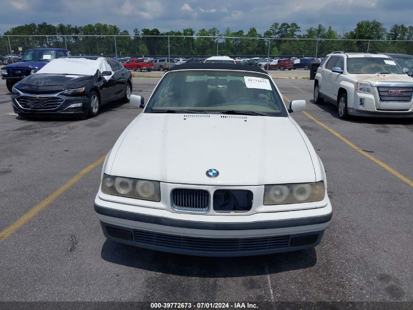 1995 BMW 325 Ic Automatic VIN: WBABJ6322SJD44433 Lot: 39772673