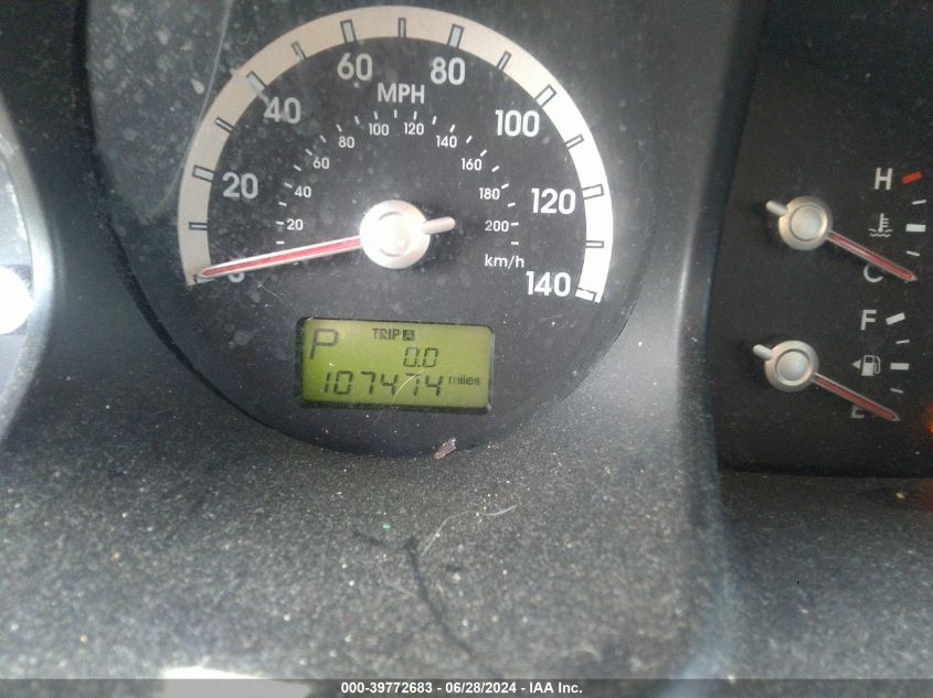 2007 Kia Sportage Lx VIN: KNDJF724677381155 Lot: 39772683