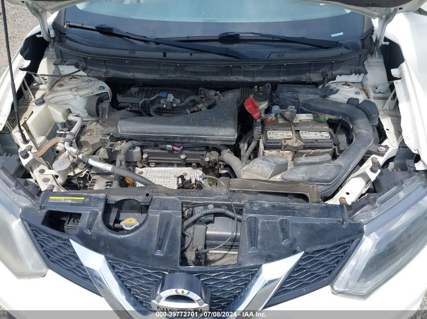 2015 Nissan Rogue Sv VIN: 5N1AT2MV3FC915554 Lot: 39772701