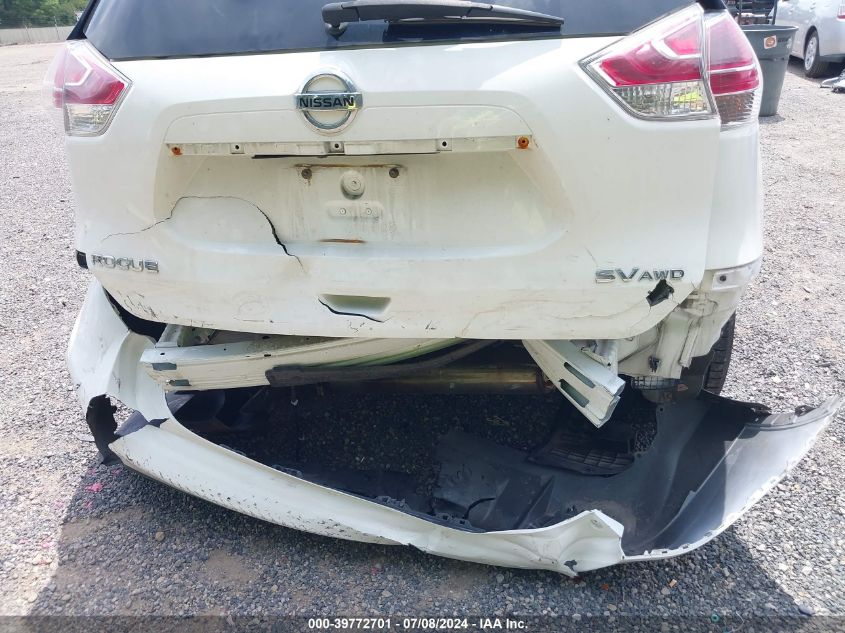 2015 Nissan Rogue Sv VIN: 5N1AT2MV3FC915554 Lot: 39772701