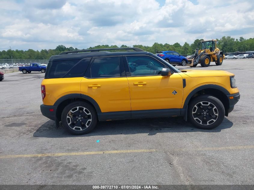 2023 Ford Bronco Sport Outer Banks VIN: 3FMCR9C60PRD70720 Lot: 39772710