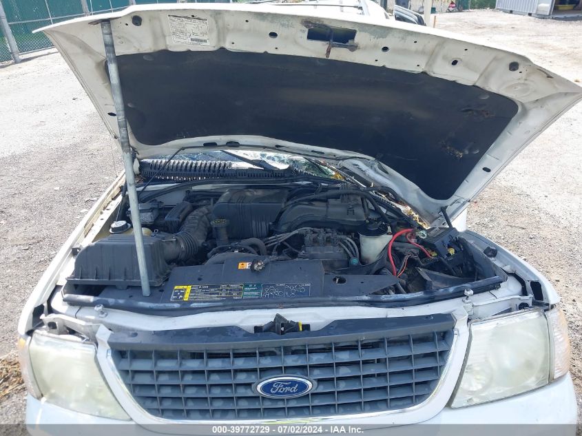 2002 Ford Explorer Xlt VIN: 1FMDU73E32UC90909 Lot: 39772729