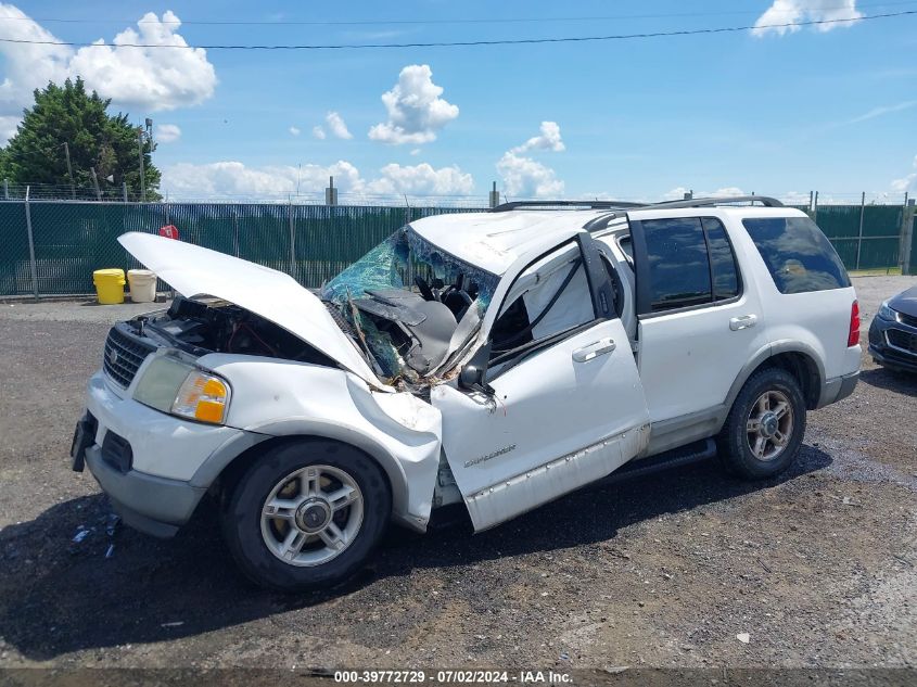 2002 Ford Explorer Xlt VIN: 1FMDU73E32UC90909 Lot: 39772729