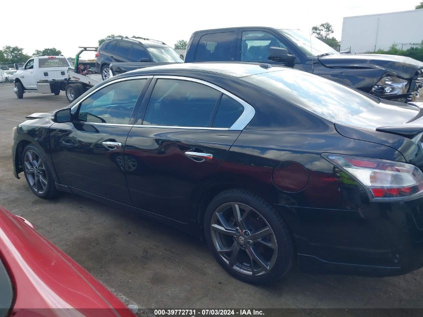 2013 Nissan Maxima 3.5 Sv VIN: 1N4AA5AP5DC809529 Lot: 39772731