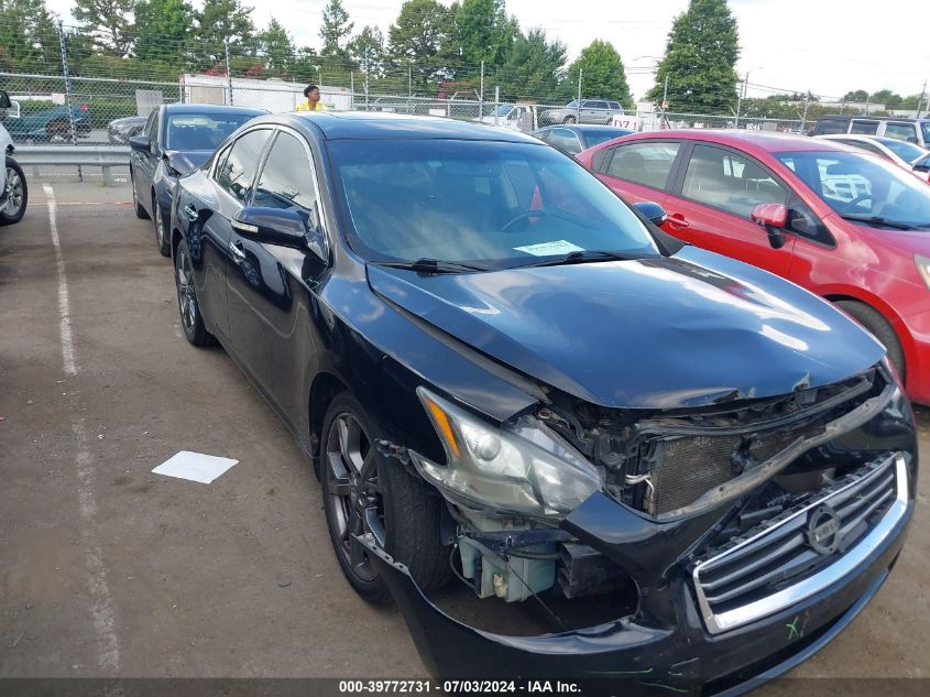 2013 Nissan Maxima 3.5 Sv VIN: 1N4AA5AP5DC809529 Lot: 39772731