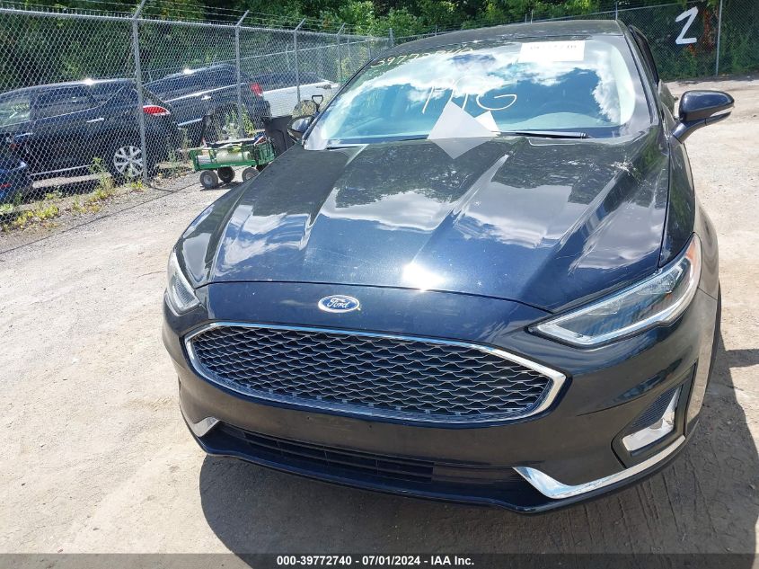 2019 FORD FUSION ENERGI TITANIUM - 3FA6P0SU9KR267491