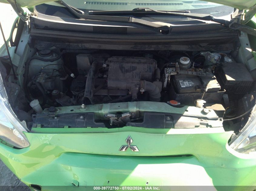 2014 Mitsubishi Mirage Es VIN: ML32A4HJ2EH002693 Lot: 39772750