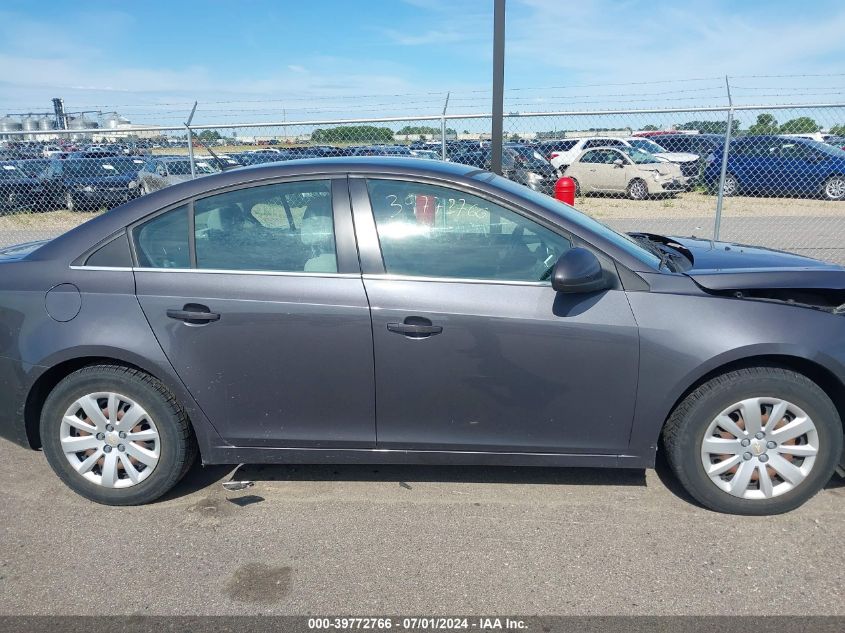 2011 Chevrolet Cruze 1Lt VIN: 1G1PF5S9XB7180113 Lot: 39772766
