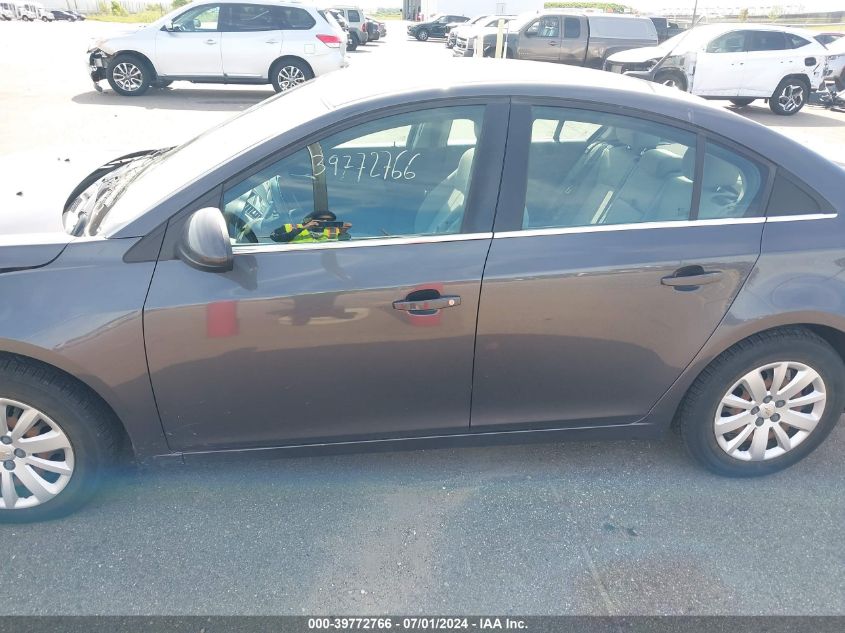 2011 Chevrolet Cruze 1Lt VIN: 1G1PF5S9XB7180113 Lot: 39772766