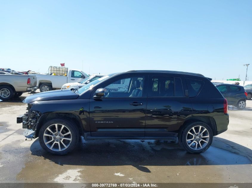 2016 Jeep Compass Sport Se VIN: 1C4NJCBA7GD634550 Lot: 39772769