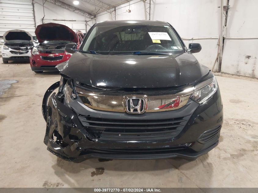 2019 Honda Hr-V Lx VIN: 3CZRU6H37KG721700 Lot: 39772770