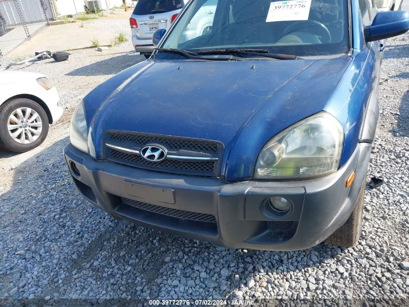 2006 Hyundai Tucson Gls/Limited VIN: KM8JN12D46U321032 Lot: 39772776
