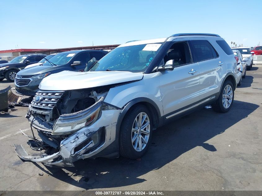 1FM5K7F8XHGD42558 2017 FORD EXPLORER - Image 2